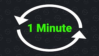 1 Minute Interval Timer [upl. by Ahkeber728]