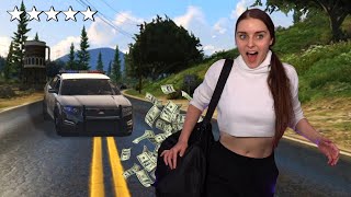 FUNNIEST HEIST ENDING EVER GTA V [upl. by Eleda941]