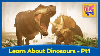 Learn about TREX AND FRIENDS  25 Mins Fun amp Educational Compilation  Dinosaurs For Kids [upl. by Grath]