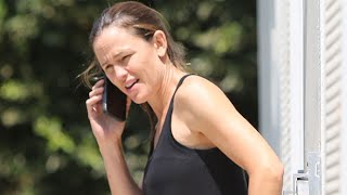 Jennifer Garner Visits Construction Site Of Her New 20 Million Mansion [upl. by Inoliel]