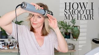 How I smooth my hair and which products and tools I use to do this [upl. by Tessil]