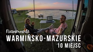 WARMIŃSKOMAZURSKIE  10 niesamowitych miejsc [upl. by Sabino]