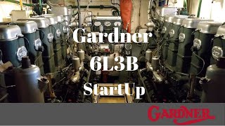 Gardner 6L3B Startup [upl. by Fulton]