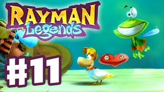 Rayman Legends  Gameplay Walkthrough Part 3  Quick Sand PS3 Wii U Xbox 360 PC [upl. by Htedirem]