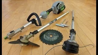 How to Attach Brush Cutter Blades to your EGO Trimmer [upl. by Aij]