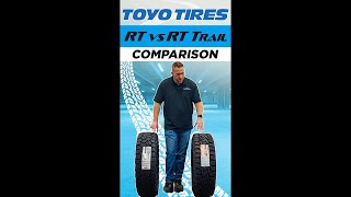 Toyo Open Country RT VS RT Trail  YT Shorts Comparison [upl. by Bridge]