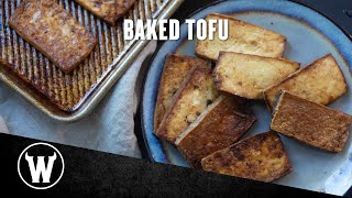 Easy and delicious BAKED Tofu ft Chad Sarno [upl. by Mirak145]