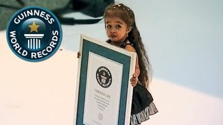 Shortest Woman Alive Jyoti Amge  Guinness World Records [upl. by Hyland149]