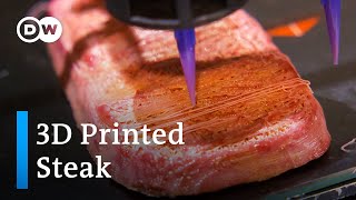 3D Printed Vegan Steak That Tastes Like Real Meat [upl. by Enaywd]