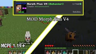 Mod Morph Plus V4  Minecraft PE 119 [upl. by Jocelin]