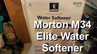 Morton System Saver Elite M34 Water Softener Installation [upl. by Satsok619]