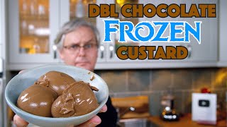 Dbl Chocolate FUDGESICLE Frozen Custard Ice Cream Recipe [upl. by Kciredec650]