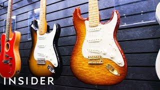 How Fender Guitars Are Made  The Making Of [upl. by Lucais256]