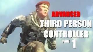 Advanced Third Person Controller Part 1 Animator Setup amp State Behaviors  Unity Tutorial [upl. by Nyrhtak100]