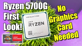 The RYZEN 7 5700G Is A BEAST No Graphics Card Needed [upl. by Tybi]