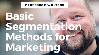 Basic Market Segmentation Models [upl. by Albertson]