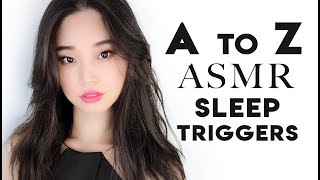 ASMR A to Z Sleep Triggers  Over 15 Hours of Relaxation [upl. by Hervey]