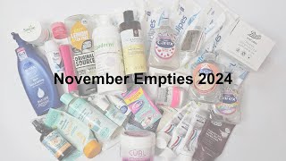 November Empties 2024 [upl. by Elletsyrk]