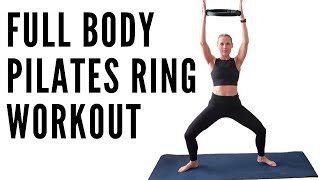 TOTAL BODY PILATES RING WORKOUT 24 MINUTES [upl. by Layton]