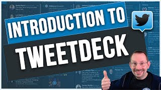 Twitter For Beginners How To Use Tweetdeck [upl. by Llerat]