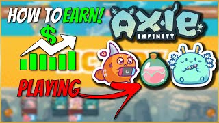 AXIE INFINITY  💰HOW TO EARN 💰MONEY PLAYING💰 PLAY TO EARN TUTORIAL [upl. by Piefer]