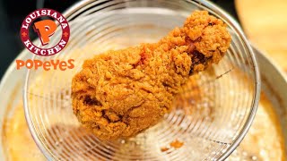 Popeye’s Famous Fried Chicken Recipe  FRIED CHICKEN  STEP BY STEP FRIED CHICKEN [upl. by Ecirual]