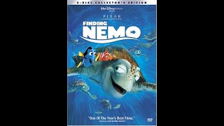 Opening to Finding Nemo DVD 2003 Both Discs [upl. by Dorfman]