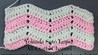 How to Crochet Ripple Stitch [upl. by Vivian]