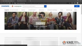 How to enrol in coursera courses under Manipal Global [upl. by Delcine]