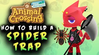 CATCHING TARANTULAS JUST GOT EASY  Animal Crossing New Horizons  Spider Trap [upl. by Danya]