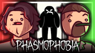 Jacksepticeye and Markiplier’s Phasmophobia Adventures Jacksepticeye AnimatedMarkiplier Animated [upl. by Ilonka183]