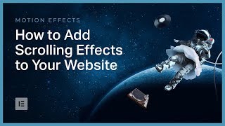 How to Add Scrolling Effects to Your Website [upl. by Burkitt399]