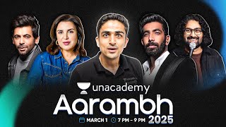 UNLIMITED EDUCATION 4499Year 🗿🔥  Unacademy Aarambh 2025 [upl. by Caras]