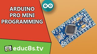 Arduino Tutorial How to program the Arduino PRO mini [upl. by Orlan]