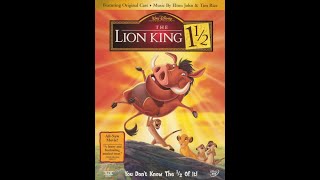 Opening to The Lion King 1½ DVD 2004 Both Discs [upl. by Ssepmet718]