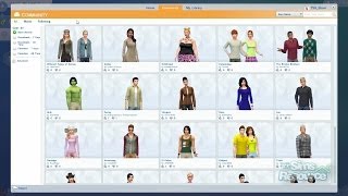 TSR The Sims 4 CAS Demo [upl. by Latton]