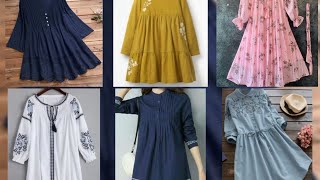 Stylish Top Designs New Girls Short Frocks Designs  FashionNetwork11 [upl. by Eniahpets]