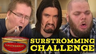 Surstromming Fermented Fish Eating Challenge [upl. by Paulo]