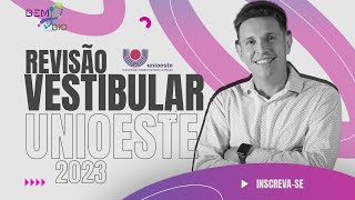 REVISÃO VESTIBULAR UNIOESTE 2023 [upl. by Eynobe]