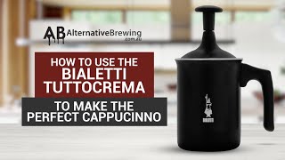 How to Use the Bialetti Tuttocrema Milk Frother [upl. by Woll]