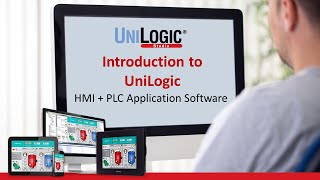 PLC Training Introduction to UniLogic HMI  PLC Application Software  UniStream by Unitronics [upl. by Graig281]