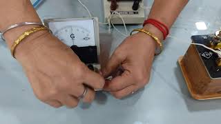 Class XII Physics Experiment Conversion of Galvanometer into voltmeter [upl. by Codi]