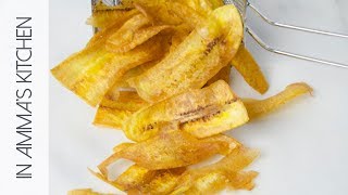 Plantain Chips Recipe [upl. by Analad]