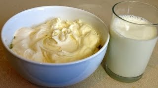 TURN MILK INTO WHIPPED CREAM  HOMEMADE [upl. by Nodarse]