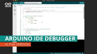 Arduino Pro IDE Debugger [upl. by Vowel]