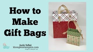 How to Make Gift Bags [upl. by Arondel]