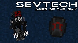 The Quest For The Shadow Gem  Lets Play SevTech Ages of the Sky Ep 5 [upl. by Nylitak696]