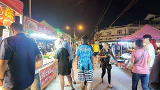 Exploring ChaAm Wednesday Night Market Thailand [upl. by Aronas]