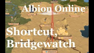 Albion Online  Caerleon to Bridgewatch fast almost safely [upl. by Corbett555]