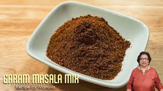 Garam Masala Mix  Indian Spice Blend  Recipe by Manjula [upl. by Mieka277]